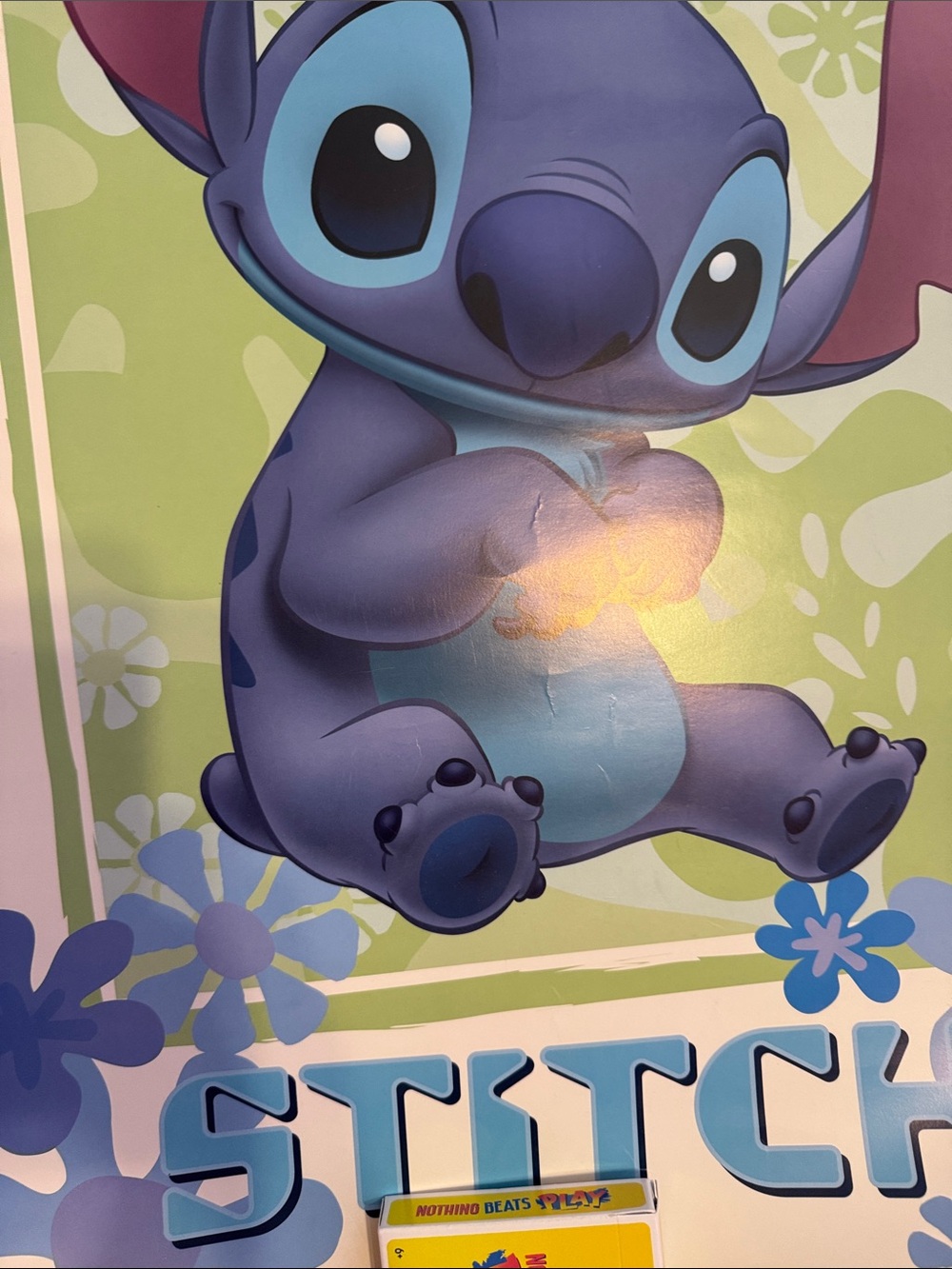 Stitch and SF Giants poster